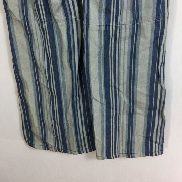 Free People Womens Journey Striped Retro Belted Flared Mid Rise Pants Size 29 - Picture 10 of 10